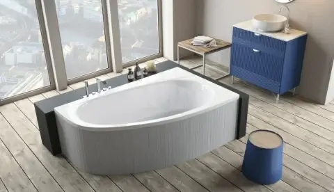 Cada acrilica Radaway Naxia, 170x110 cm