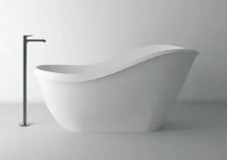 Cada Cast Marble Sorrento freestanding 169x71xH81 cm cu preaplin