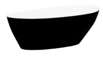 Cada freestanding Besco Goya 160x70cm exterior negru