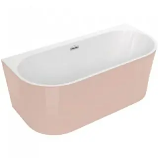 Cada freestanding Spatio Sola acril 160x75 cm, roz