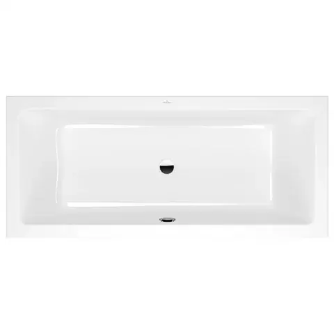 Cada rectangulara Villeroy&Boch Targa Plus Solo 160x70 cm alb-alpin