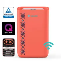 Dezumidificator AlecoAir D13 TRADITION RUBIN, WiFi,13L/zi, pentru 25mp, Timer, Sleep, Child Lock