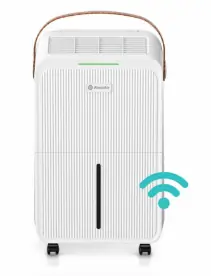 Dezumidificator  si purificator AlecoAir D12 Retro New, WiFi, 12 l /24 h, Ionizare, UV-C, Indicator umiditate, Uscare Rufe