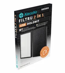 Filtru 2 in 1 TRUE HEPA si Carbon Activ pentru Dezumidificatorul D55 DOLOMIT