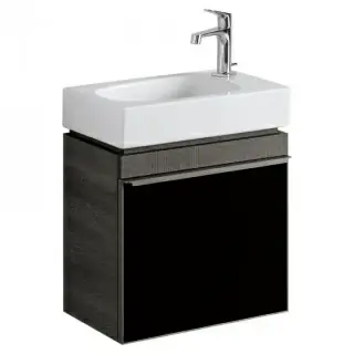 Mobilier Geberit Citterio negru pentru lavoar