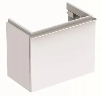 Mobilier Geberit iCon alb mat cu sertar pentru lavoar