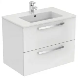 Mobilier suspendat Ideal Standard Tempo 70 x 44 x 55 cm alb lucios