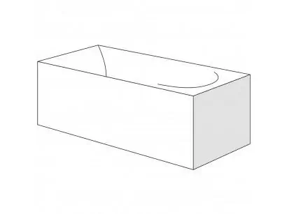 Panou frontal cada Radaway Evia, 150 cm, stanga